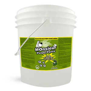 Monsieur Poopy Pants – Pet Odor Removal 5 Gallon