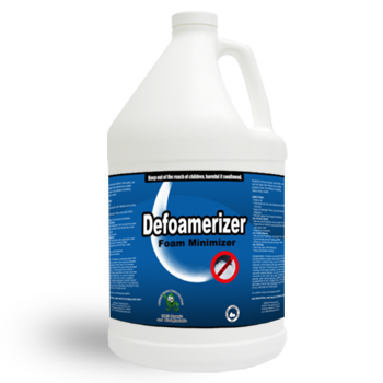 Dry Carpet Cleaner and No Foamer - Defoamerizer 1 Gallon Bottle