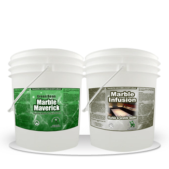 Commercial Marble Granite Cleaner And Sealer 5 Gallon Kit