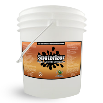 Natural Carpet Stain and Spot Remover Spoterizer 5 Gallon Pail