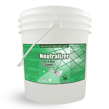 Commercial Counter and Floor Cleaner - Neutralizer 5 Gallon Pail