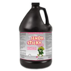 Senor Sticky Bubble Gum & Tar Remover 1 gallon bottle