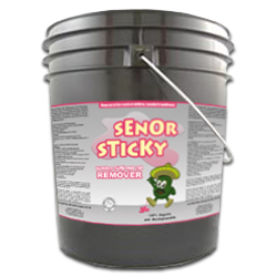 Senor Sticky Bubble Gum & Tar Remover 5 Gallon Pail