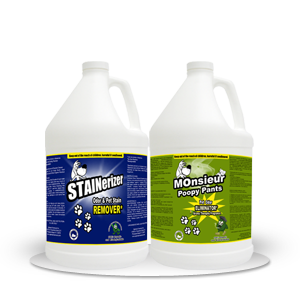 Stainerizer – Non-Toxic Pet Stain and Odor Remover Kit 1 Gallon