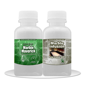 Commercial Marble Granite Cleaner And Sealer 8oz Kit