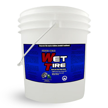 Green Bean Wet Tire Shine and Gloss 5 Gallon Pail