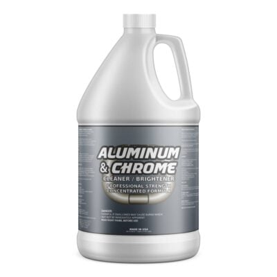 Aluminum & Chrome Brightener for Rims, Stainless & Metal – 1 Gallon