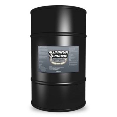 Aluminum & Chrome Brightener for Fleet & Industrial Cleaning, 55 Gallon Drum