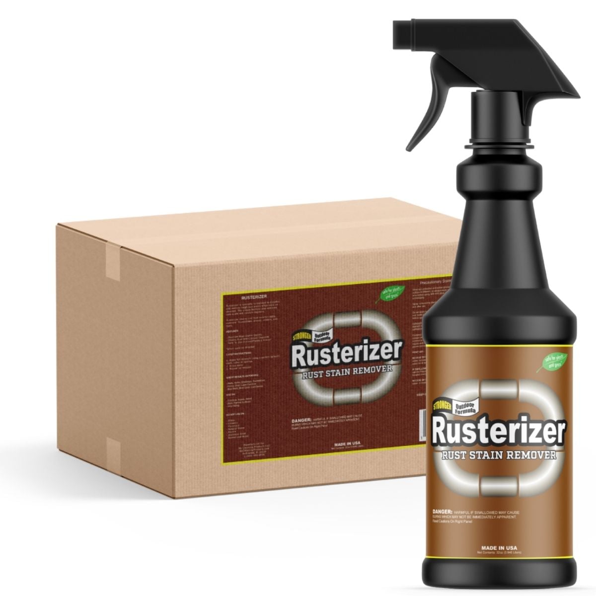 Rusterizer Industrial Rust Remover – 12-Pack 32oz Case