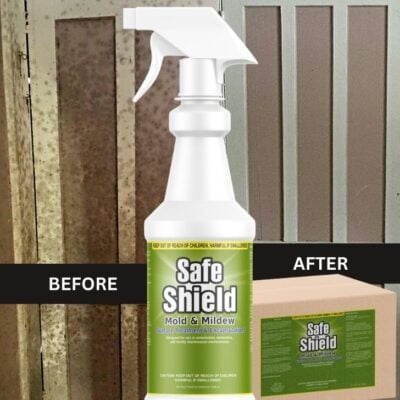 Mold Surface Encapsulant for Remediation – Commercial Case of 12 (32oz), Safe Shield