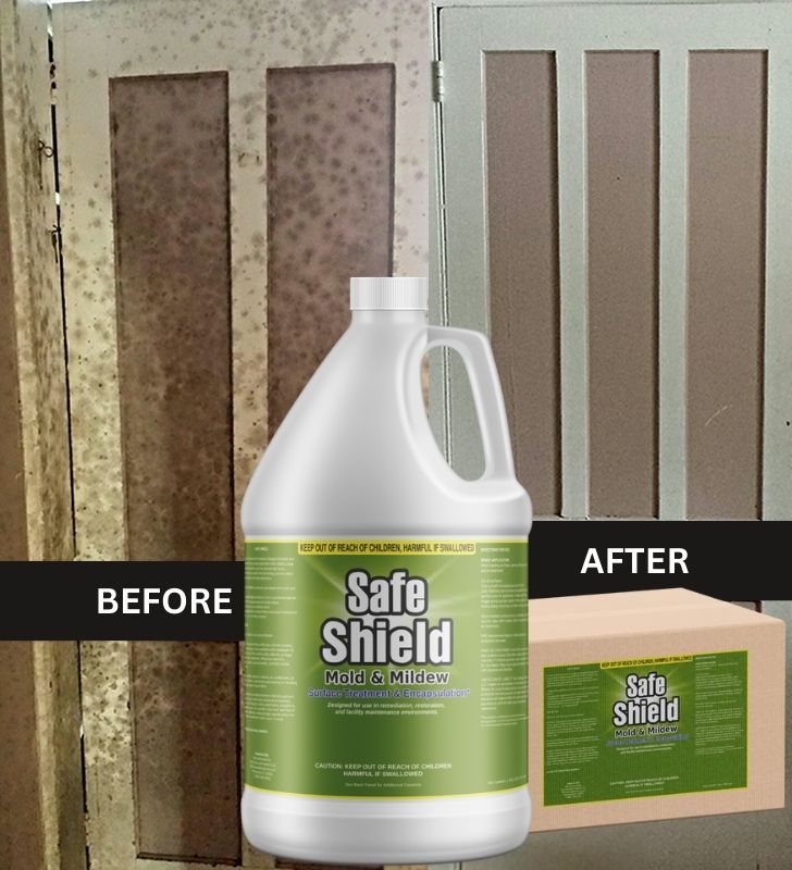 Mold Surface Encapsulant for Remediation – Case of 4 (1 Gallon), Safe Shield - Image 2
