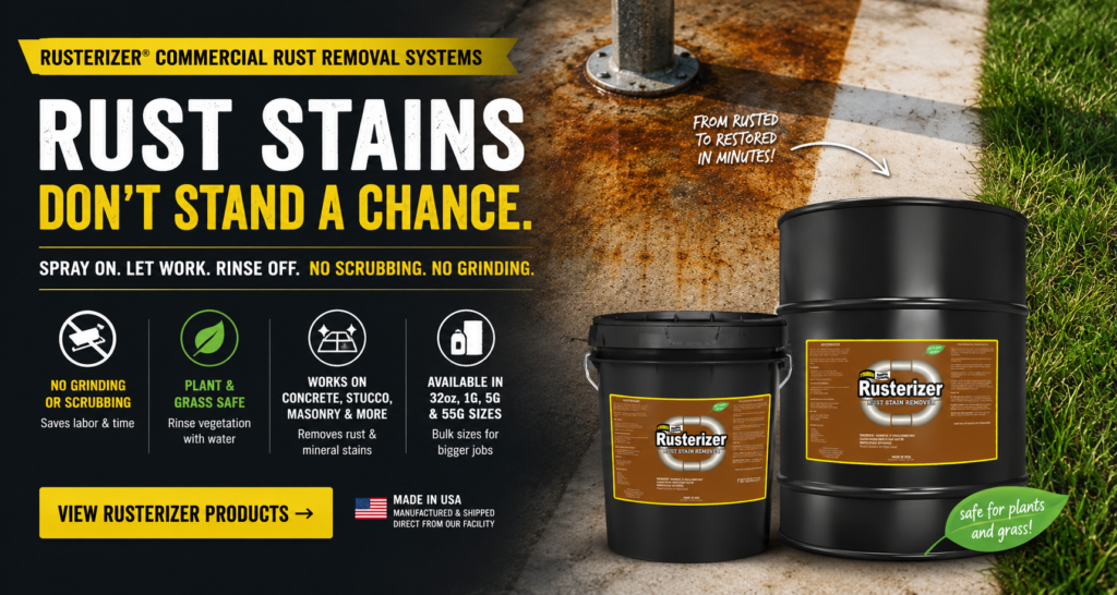 Concrete Rust Remover